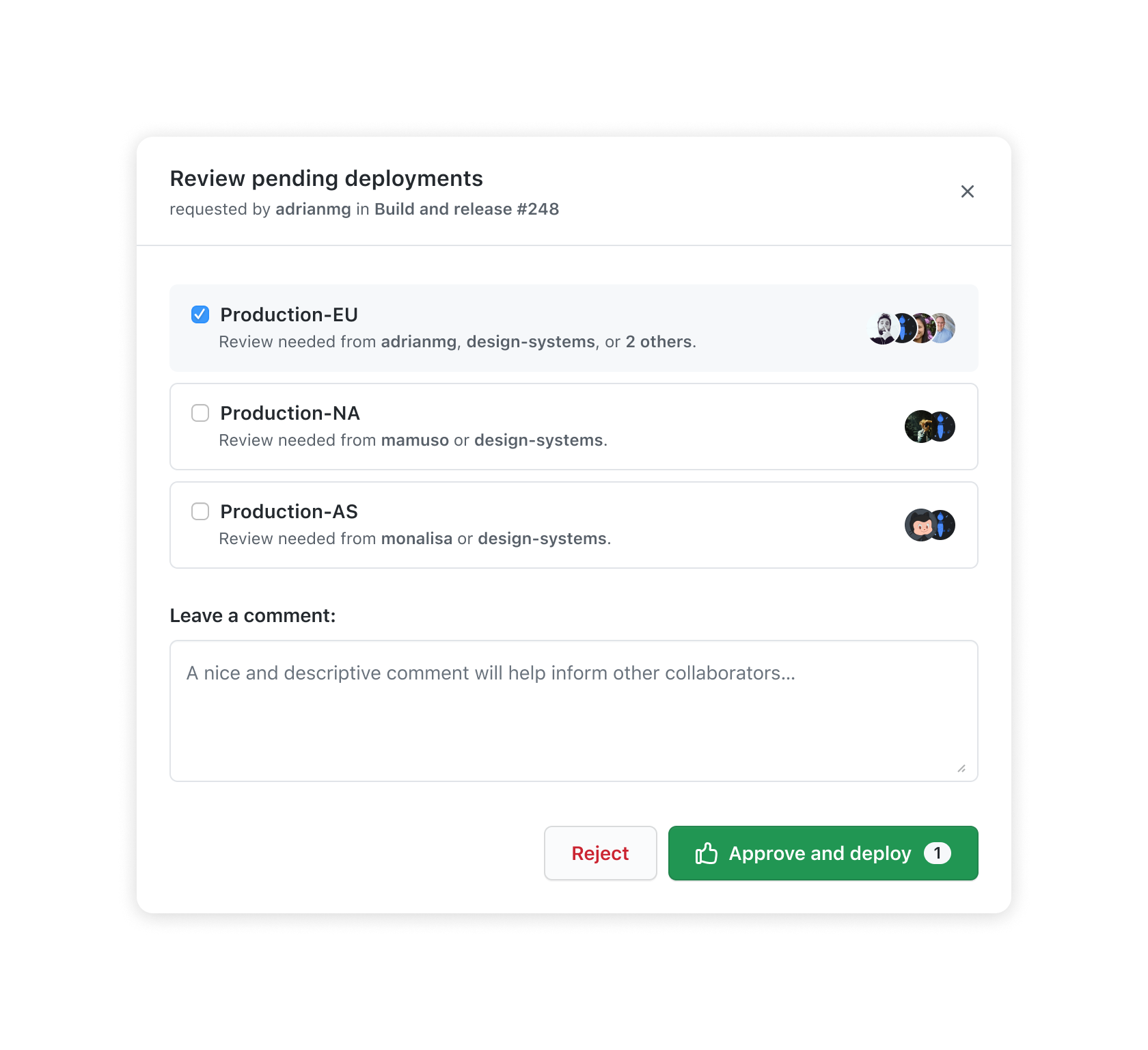 GitHub Actions Gates