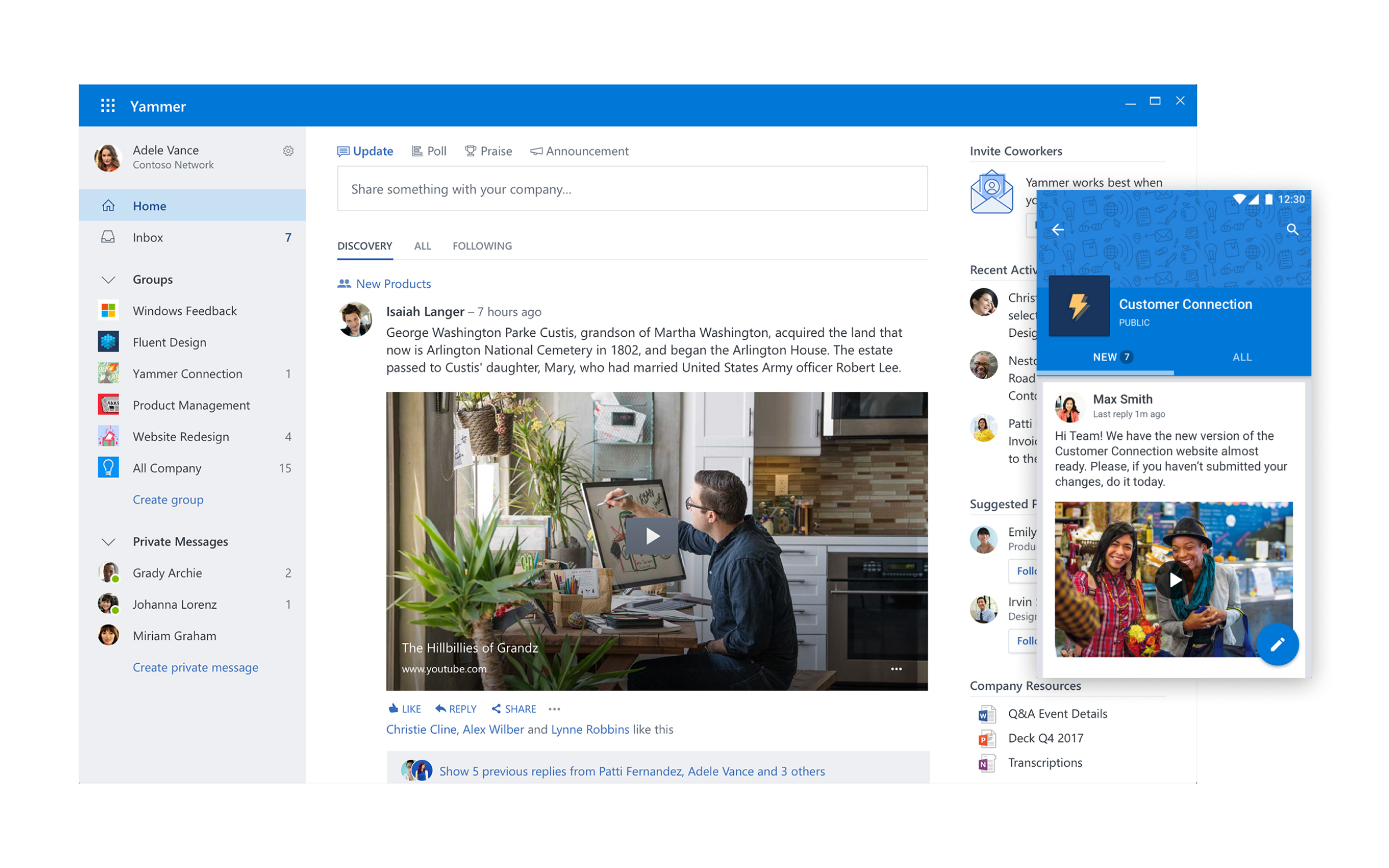 Yammer Groups